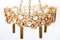 Gilt Brass and Cut Crystal Glass Model Juwel Chandelier from Palwa, 1970s 11