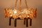 Gilt Brass and Cut Crystal Glass Model Juwel Chandelier from Palwa, 1970s, Image 8