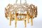 Gilt Brass and Cut Crystal Glass Model Juwel Chandelier from Palwa, 1970s, Image 9