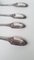 Cucchiai da tè antichi in argento di Boulenger, set di 6, Immagine 6