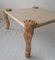Large Vintage American Marble and Cane Coffee Table 6
