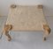Large Vintage American Marble and Cane Coffee Table 8