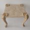 Vintage American Marble and Cane Coffee Table 2