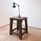 Lámpara de mesa negra de Bernard-Albin Gras, años 50, Imagen 3