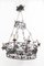 Wrought Iron Chandelier, 1930s, Image 1