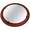 Mid-Century Round Teak Mirror by Campo e Graffi for Elam 1