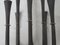 Candelabros de latón y hierro fundido de Jens Quistgaard para Dansk Designs, años 60. Juego de 2, Imagen 14