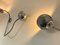 Italian Metal and Chrome Sconces from Reggiani, 1970s, Set of 2, Image 6