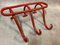 Antique Model S3 Red Bentwood Coat Rack by Thonet, Image 5