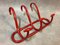 Antique Model S3 Red Bentwood Coat Rack by Thonet, Image 2