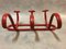 Antique Model S3 Red Bentwood Coat Rack by Thonet, Image 1