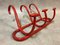 Antique Model S3 Red Bentwood Coat Rack by Thonet 4
