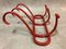 Antique Model S3 Red Bentwood Coat Rack by Thonet, Image 3