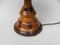 Lámparas de mesa Mushroom Art Déco vintage de madera. Juego de 2, Imagen 17