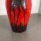 Große Vintage Fat Lava Modell 270-53 Vase mit Pferdemotiv von Scheurich 10