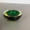 Vintage Murano Glass Sommerso Ashtray, Set of 2, Image 7