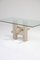 Vintage Travertine Dining Table by Willy Ballez 4