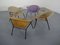 Dänische Balloon Chairs aus Wildleder von Hans Olsen für LEA Furniture, 1950er, 4er Set 5