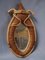 Rope and Leather Mirror by Audoux Minet, 1950s, Image 1