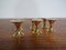 Gold-Plated Candle Holders from BSF, 1960s, Set of 6, Image 5