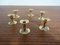 Gold-Plated Candle Holders from BSF, 1960s, Set of 6, Image 4