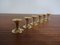 Gold-Plated Candle Holders from BSF, 1960s, Set of 6, Image 12