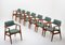 Mid-Century Danish Teak Dining Chairs by Svend Åge Eriksen for Glostrup, 1960s, Set of 8 10