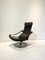 Swedish Leather Lounge Chair by Åke Fribytter for Nelo Möbel, 1970s 4