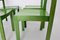 Mid-Century Green Dining Chairs from E. & A. Pollack, Set of 4 4