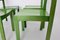 Mid-Century Green Dining Chairs from E. & A. Pollack, Set of 4, Image 4
