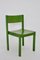 Grüne Mid-Century Esszimmerstühle von E. & A. Pollack, 4er Set 1