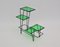 French Green and Black Plant Stand, 1950s, Image 5