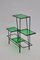 French Green and Black Plant Stand, 1950s 7