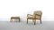 Teak and Wool Senator Lounge Chair and Ottoman Set by Ole Wanscher for Cado, 1960s 5