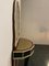 Mesa consola italiana chapada en caoba con espejo, años 50. Juego de 2, Imagen 6