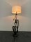 Lámpara de pie vintage escultural, años 80, Imagen 2