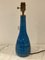 Large Blue Ceramic Table Lamp from Bitossi, 1960s 6