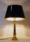 Hollywood Regency Tischlampe aus Messing, 1970er 6