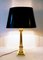 Hollywood Regency Tischlampe aus Messing, 1970er 3