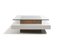 White Crystal and Wood Coffee Table by Jacobo Ventura for CA Spanish Handicraft 1