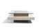 White Crystal and Wood Coffee Table by Jacobo Ventura for CA Spanish Handicraft, Image 1