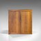 Large Vintage English Oak Archival Cabinet, 1950s 5