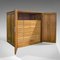 Large Vintage English Oak Archival Cabinet, 1950s 6