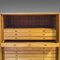 Large Vintage English Oak Archival Cabinet, 1950s 9