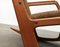 Mid-Century Danish Teak Model 100 Rocking Chair by Søren Georg Jensen for Kubus Møbler, 1960s, Image 8