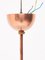 Copper Pendant Lamp by Josef Hurka for Napako, 1940s 13
