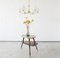 Mid-Century German Brass and Glass Chandelier, Image 10
