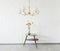 Mid-Century German Brass and Glass Chandelier, Image 3