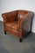 Club chair vintage in pelle color cognac, Paesi Bassi, Immagine 4