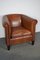 Club chair vintage in pelle color cognac, Paesi Bassi, Immagine 3